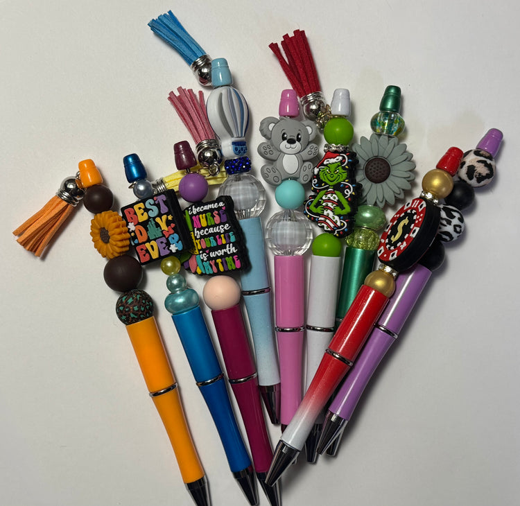 Handmade Beaded Pens Collection