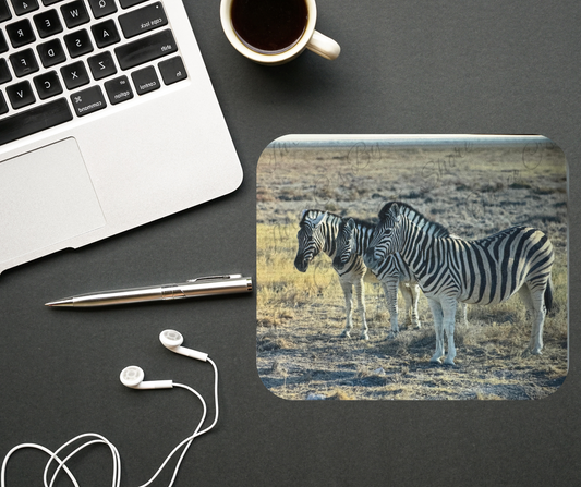 Zebra Plains Mouse Pad