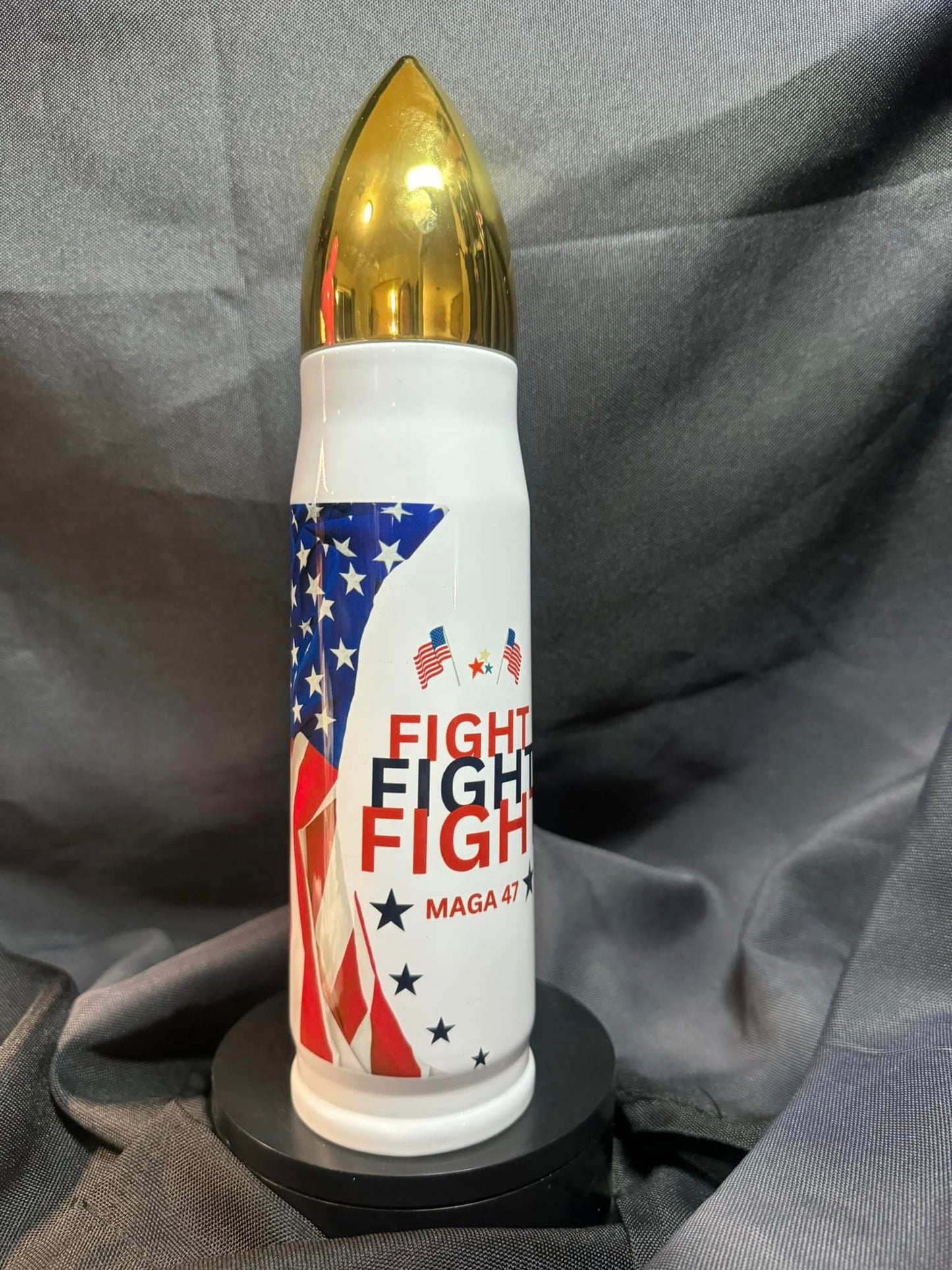 Trump Fight Fight Fight 17 oz Bullet Tumbler