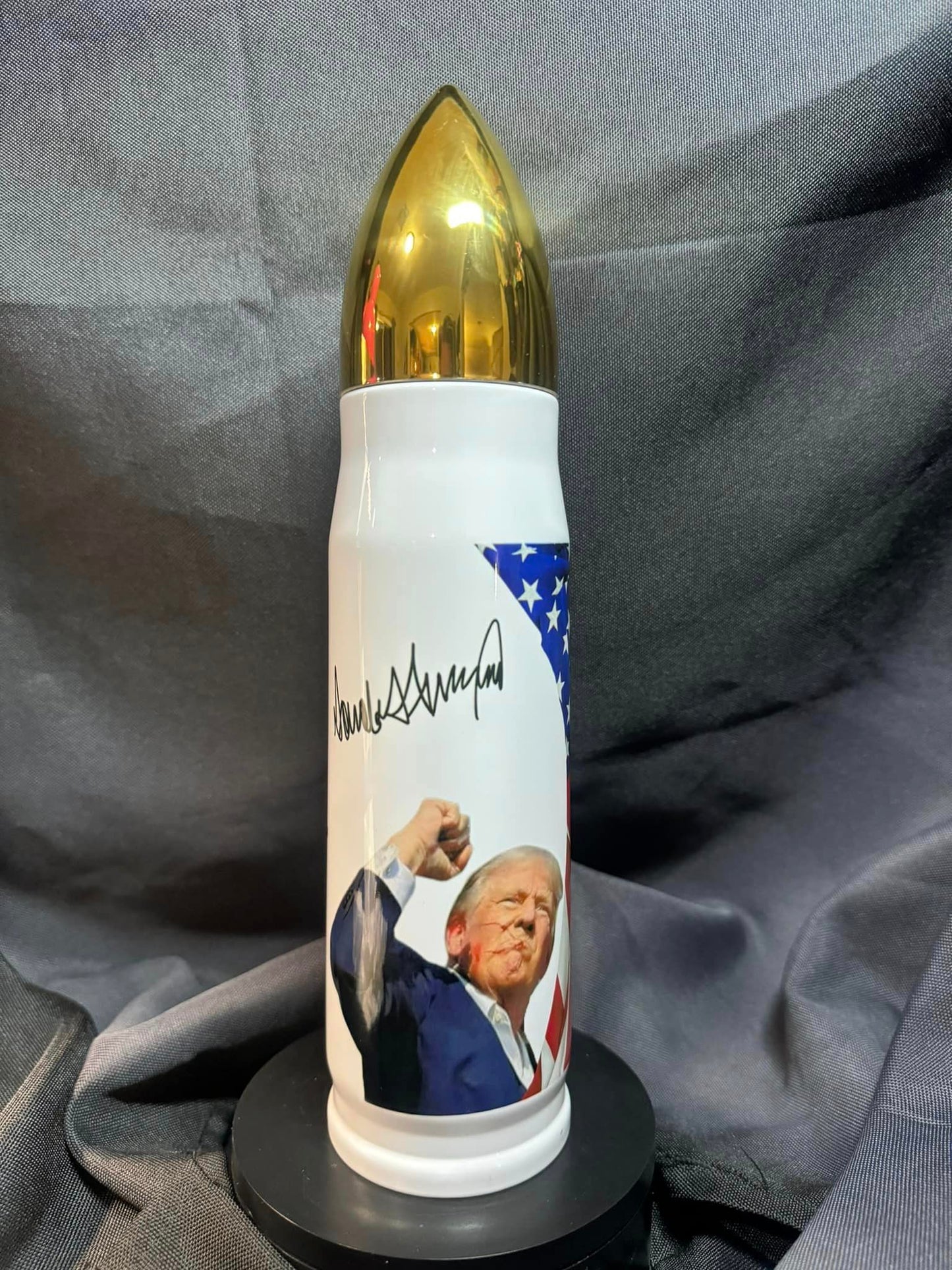 Trump Fight Fight Fight 17 oz Bullet Tumbler