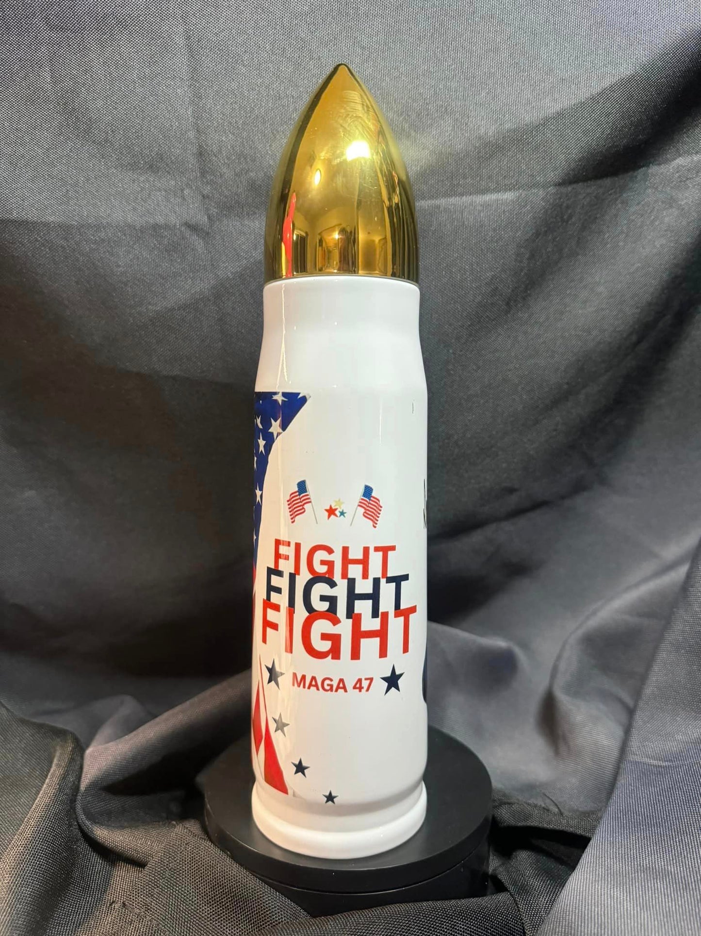 Trump Fight Fight Fight 17 oz Bullet Tumbler