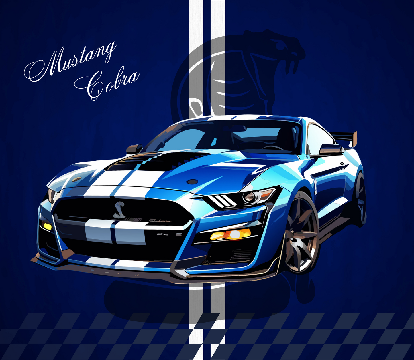 Mustang Cobra 20oz Tumbler