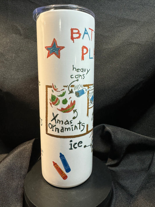 Home Alone Battle Plan 20 oz Tumbler