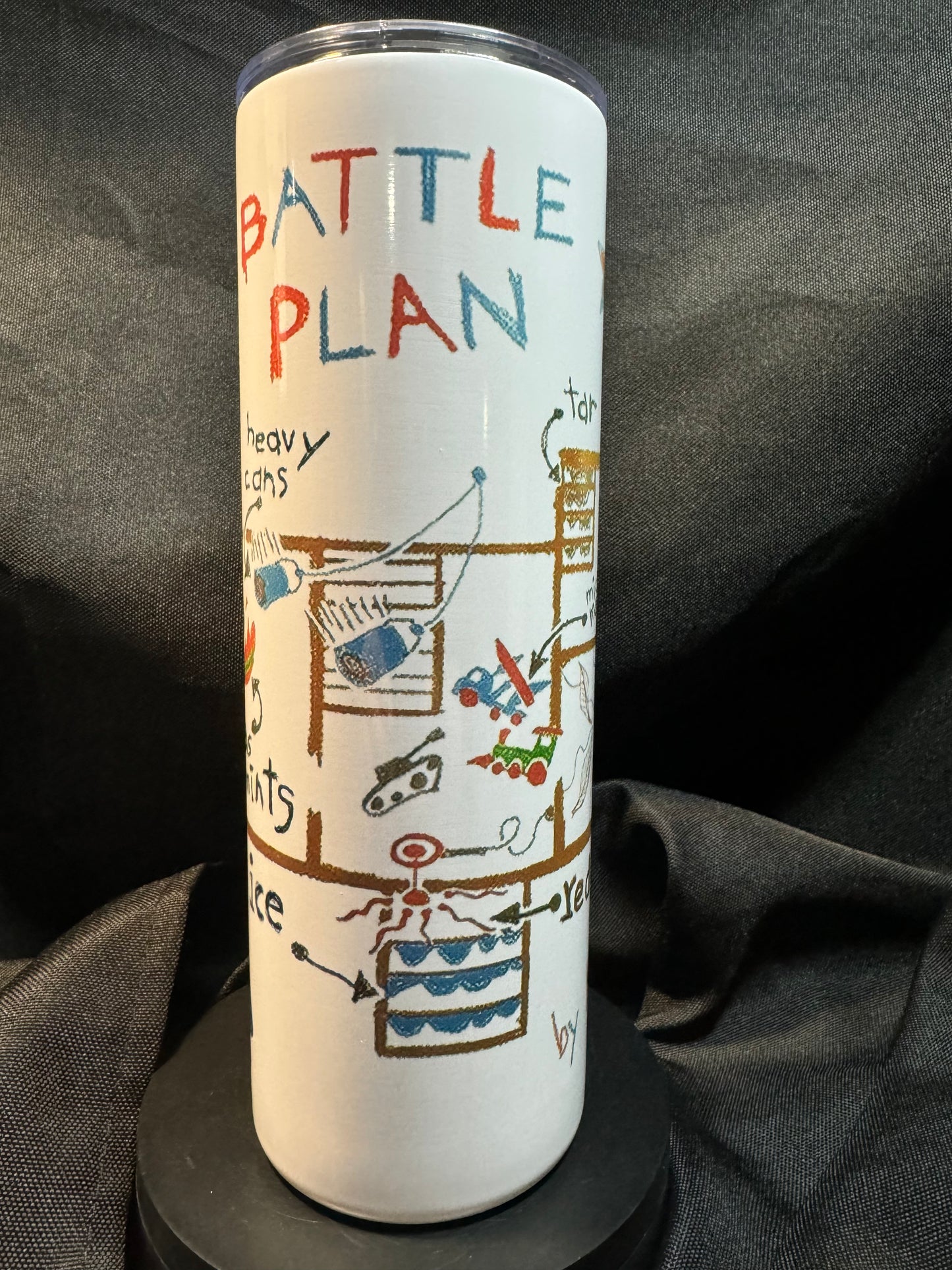 Home Alone Battle Plan 20 oz Tumbler