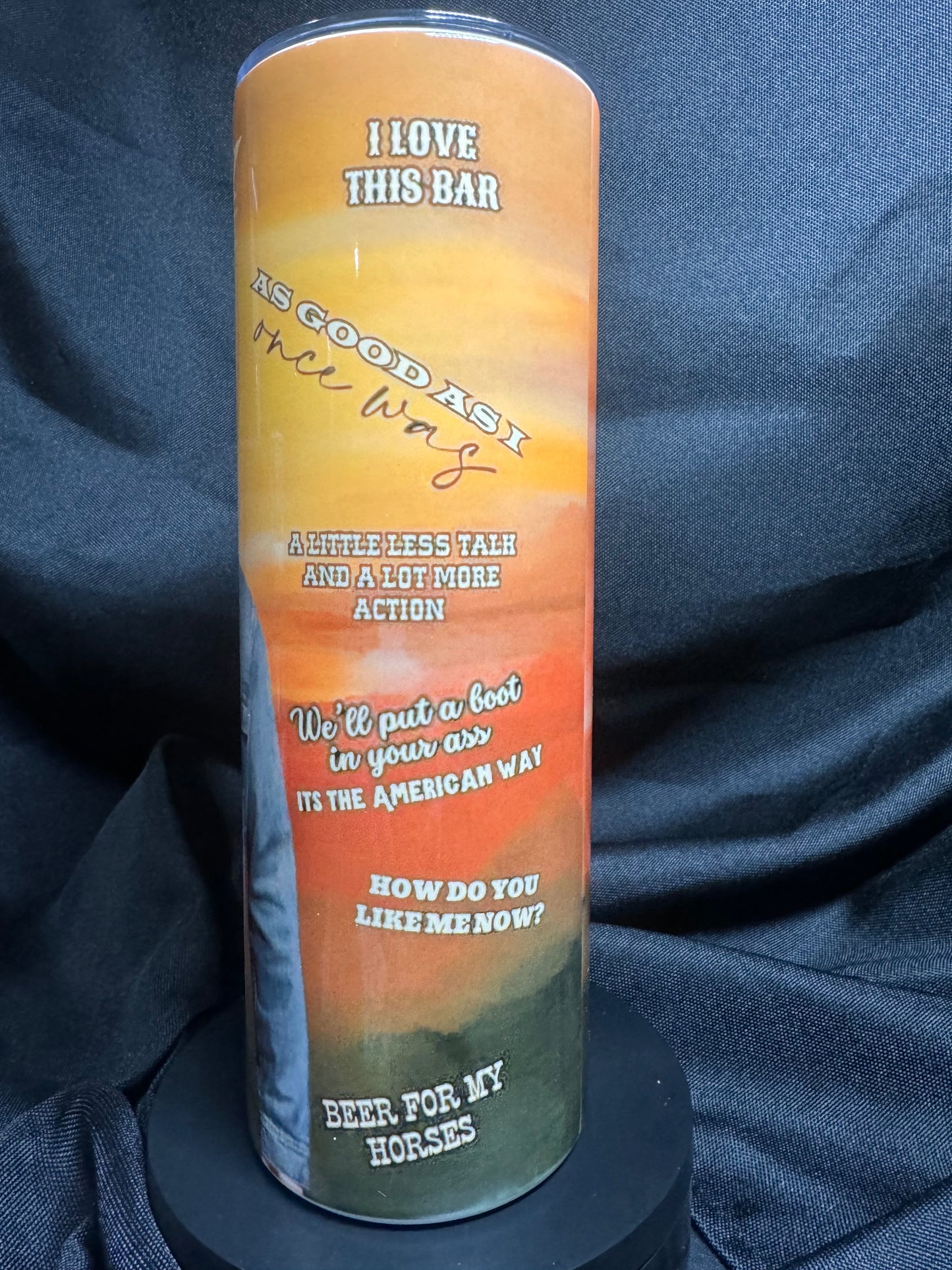 Toby Keith w/Some of His Hits 20 oz tumbler