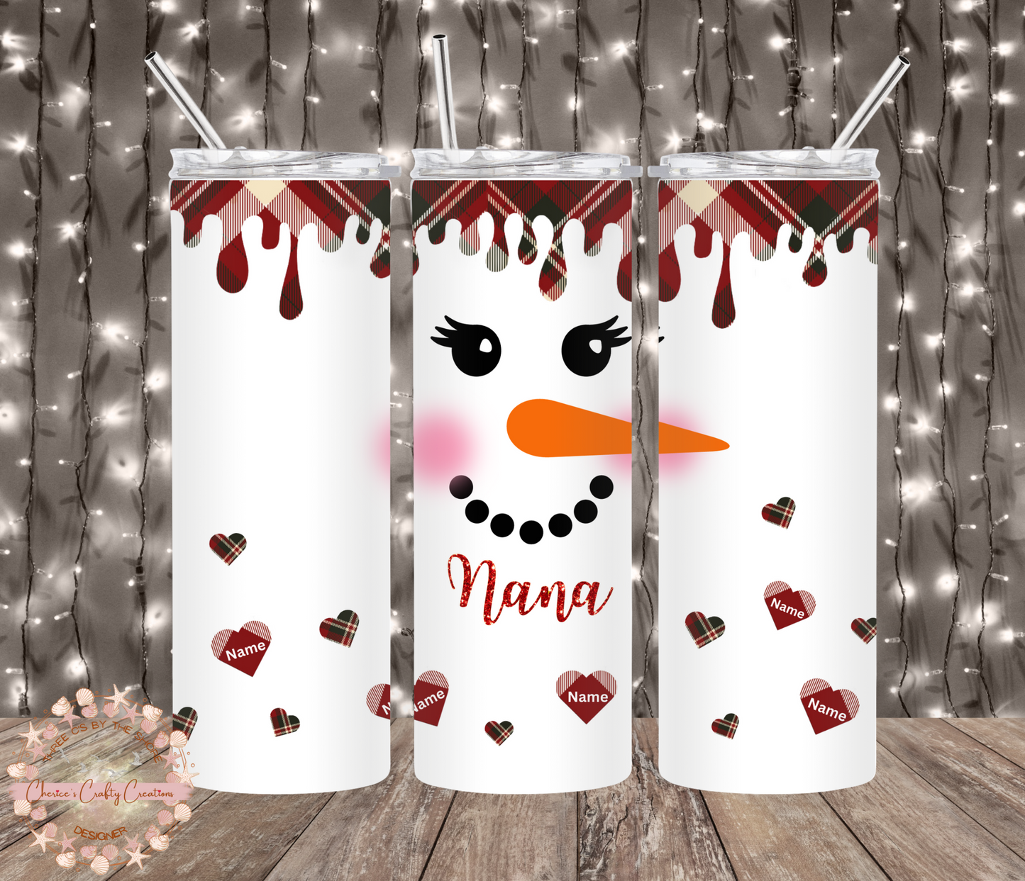 Grandparent Snowman Tumbler 20 oz tumbler