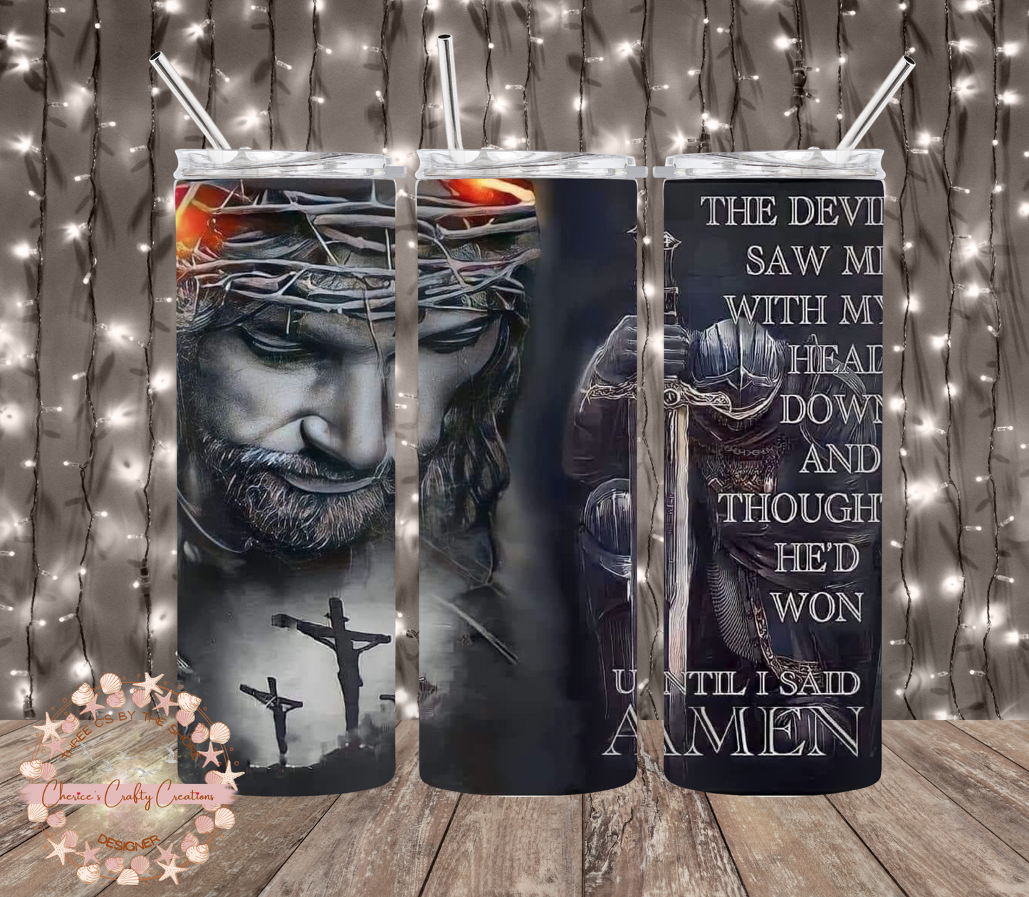 POWER OF PRAYER 20 oz tumbler