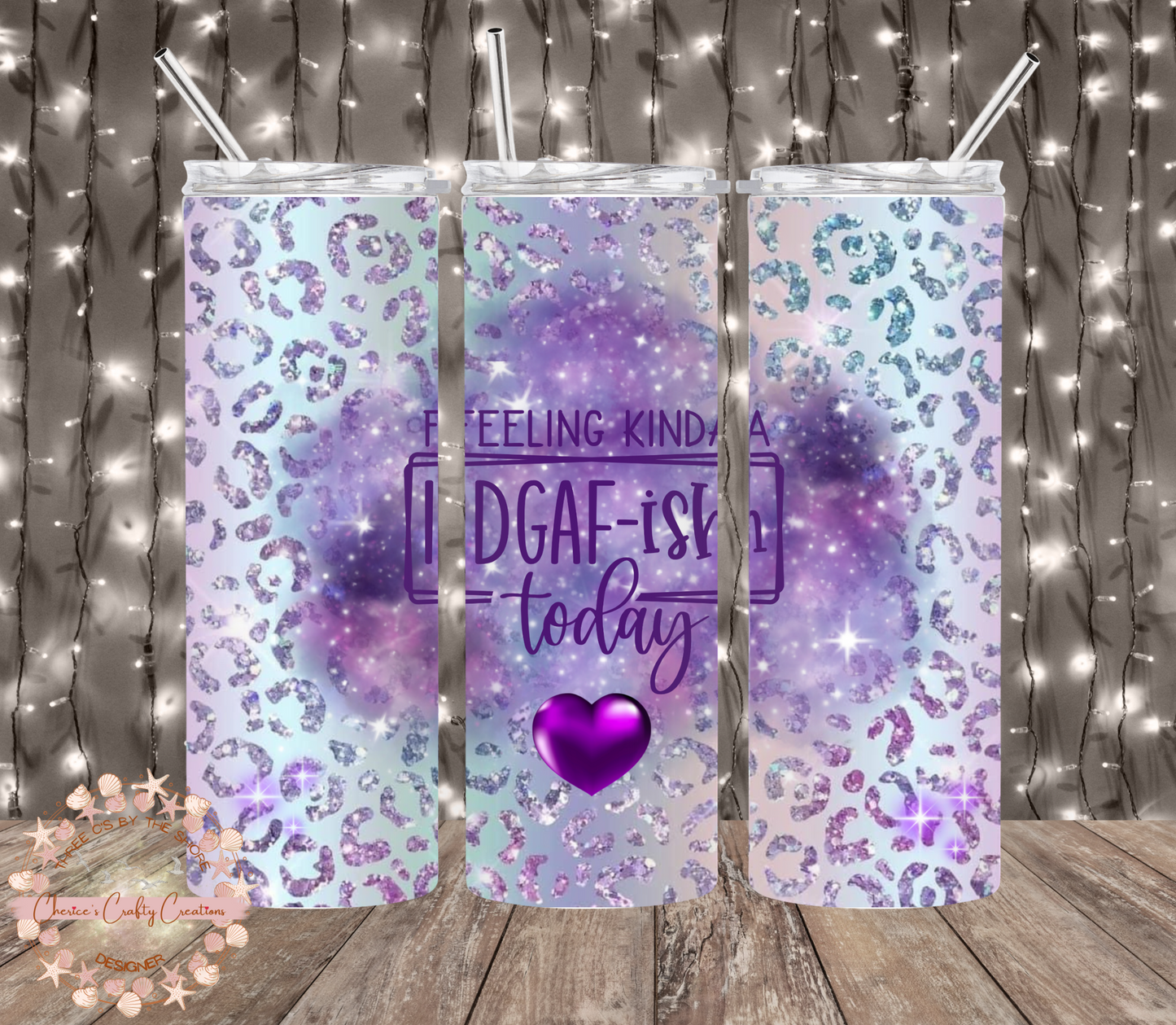IDGAF-ish TODAY SARCASTIC 20 oz tumbler