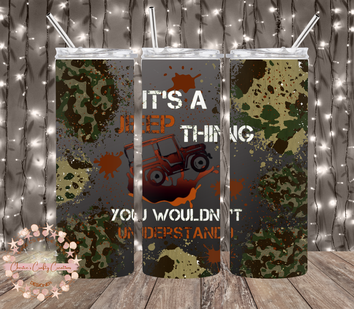Its A Jeep Thing 20 oz tumbler