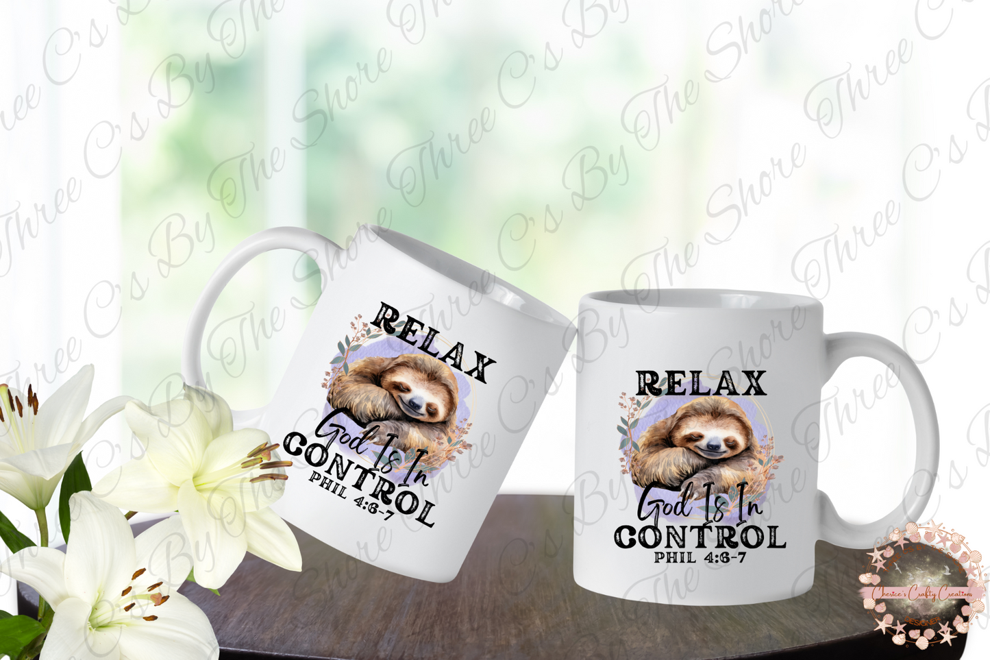 Relax God Is In Control Mug