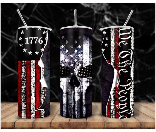 We The People 20 oz tumbler