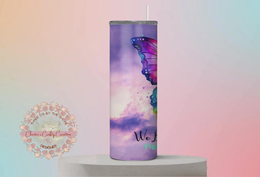 We Believe In Miracles 20 oz tumbler