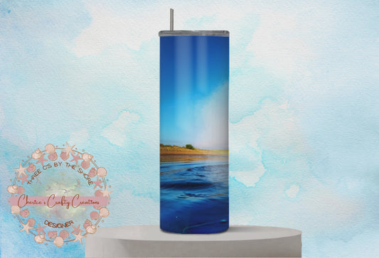 SORRY I MISSED  YOUR CALL FISHING HUMOR 20 oz tumbler
