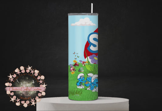 THE SMURFS 20 oz tumbler