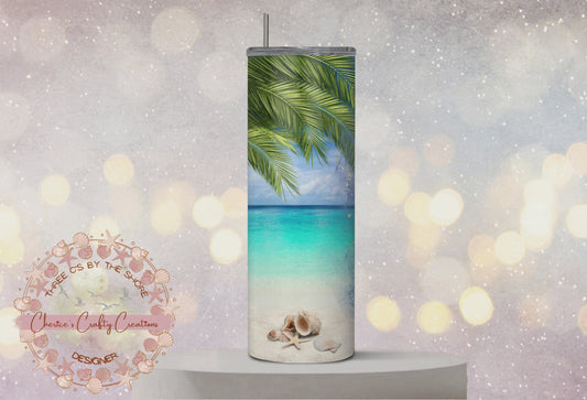 LIFE IS BETTER IN FLIP FLOPS 20 oz tumbler