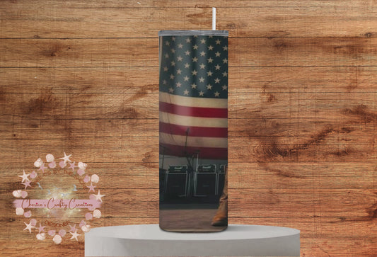 Toby Keith Country Music 20 oz tumbler