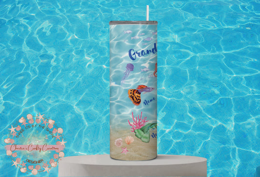 Grandpa's Little Guppies 20 oz tumbler