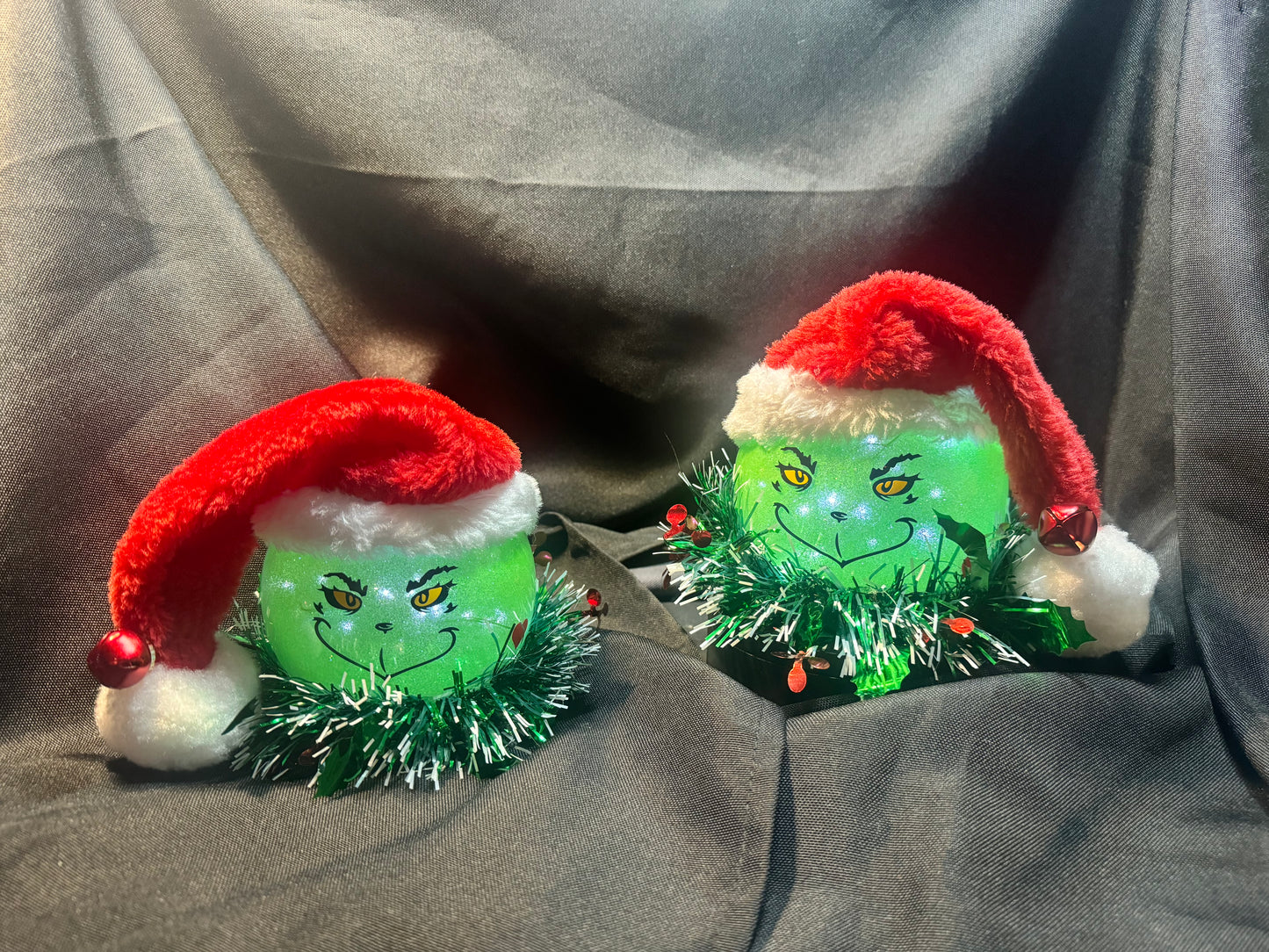 Small Light Up Grinch Face