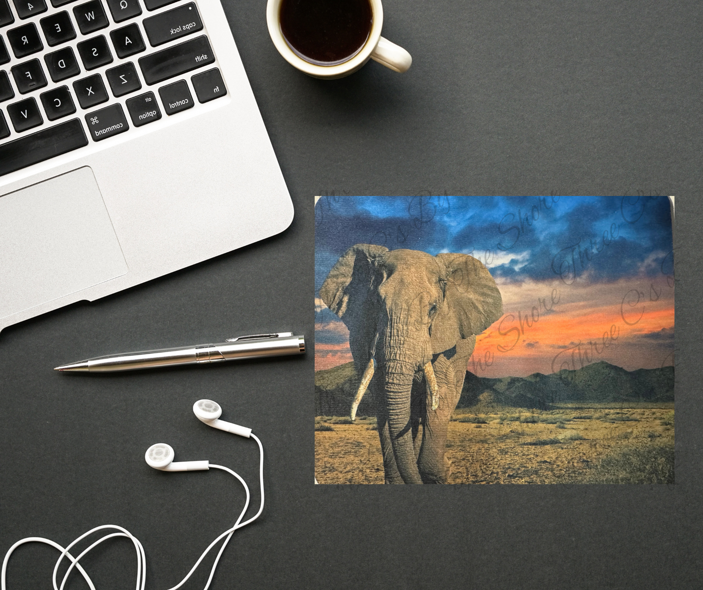 Elephant Serenity Mouse Pad