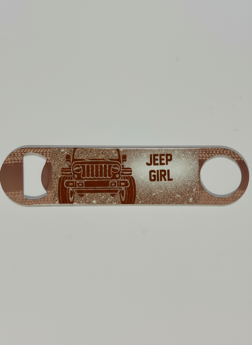 Jeep Girl Bottle Opener – Sassy, Classy & a Little Bad-Assy
