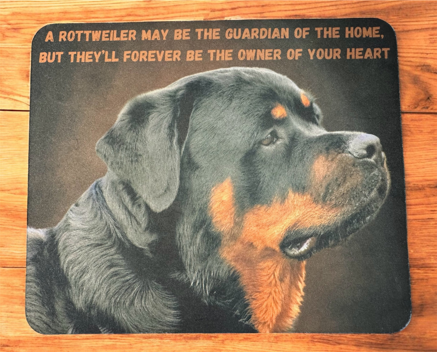 Rottweiler Guardian Mouse Pad