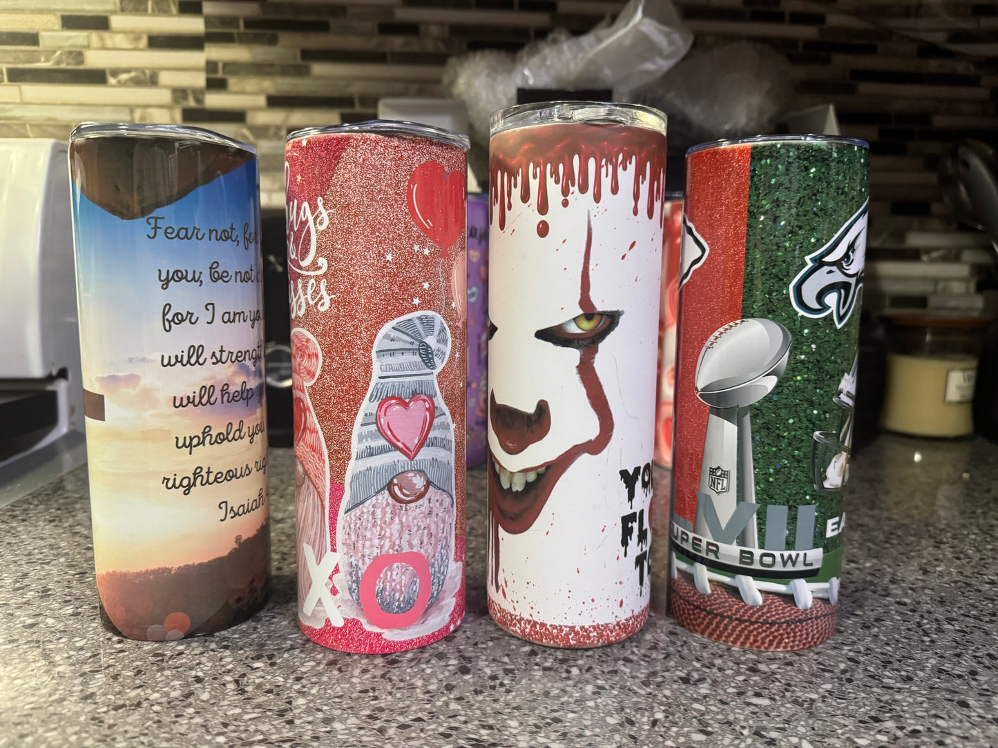 20 oz Tumblers With Some Flaws Or Left Overs