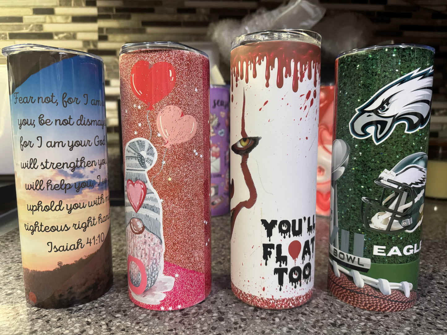 20 oz Tumblers With Some Flaws Or Left Overs