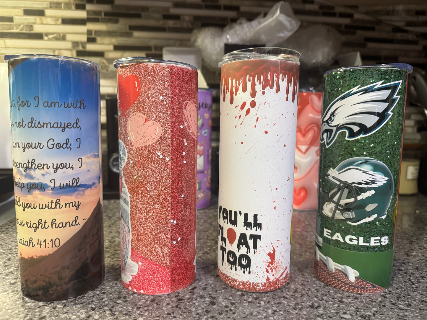 20 oz Tumblers With Some Flaws Or Left Overs