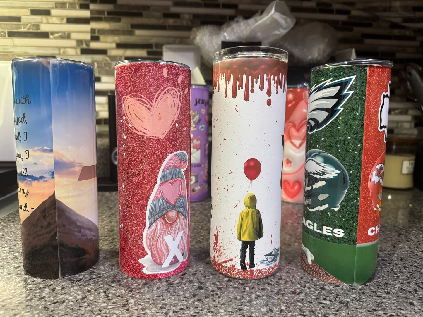 20 oz Tumblers With Some Flaws Or Left Overs