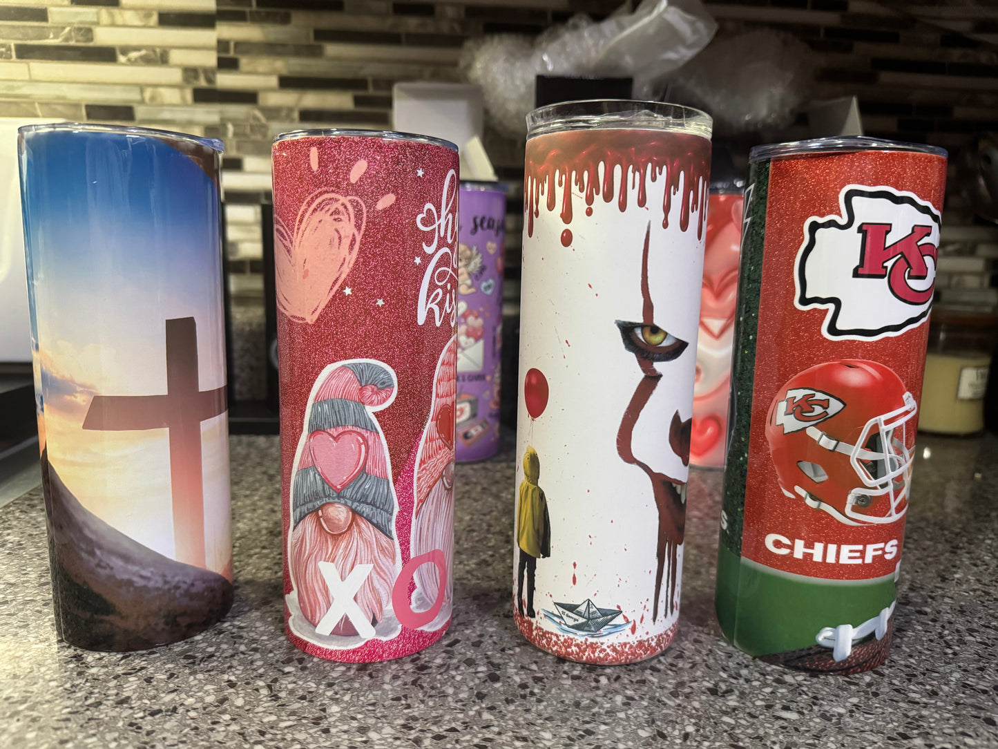 20 oz Tumblers With Some Flaws Or Left Overs