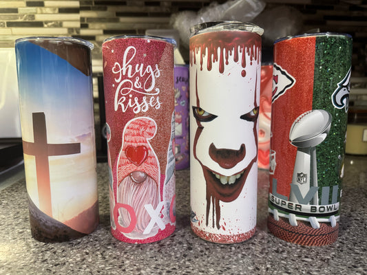 20 oz Tumblers With Some Flaws Or Left Overs