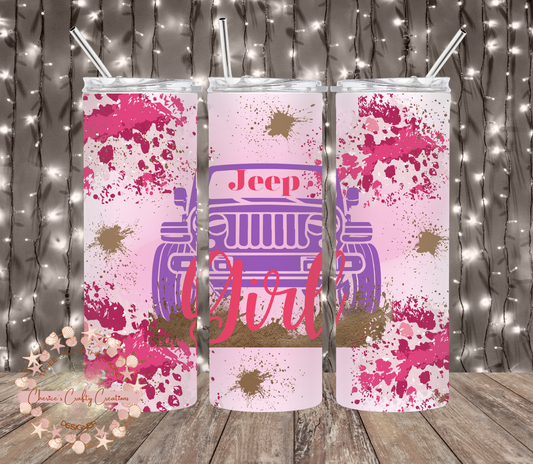 Jeep Girl Tumbler 20 oz