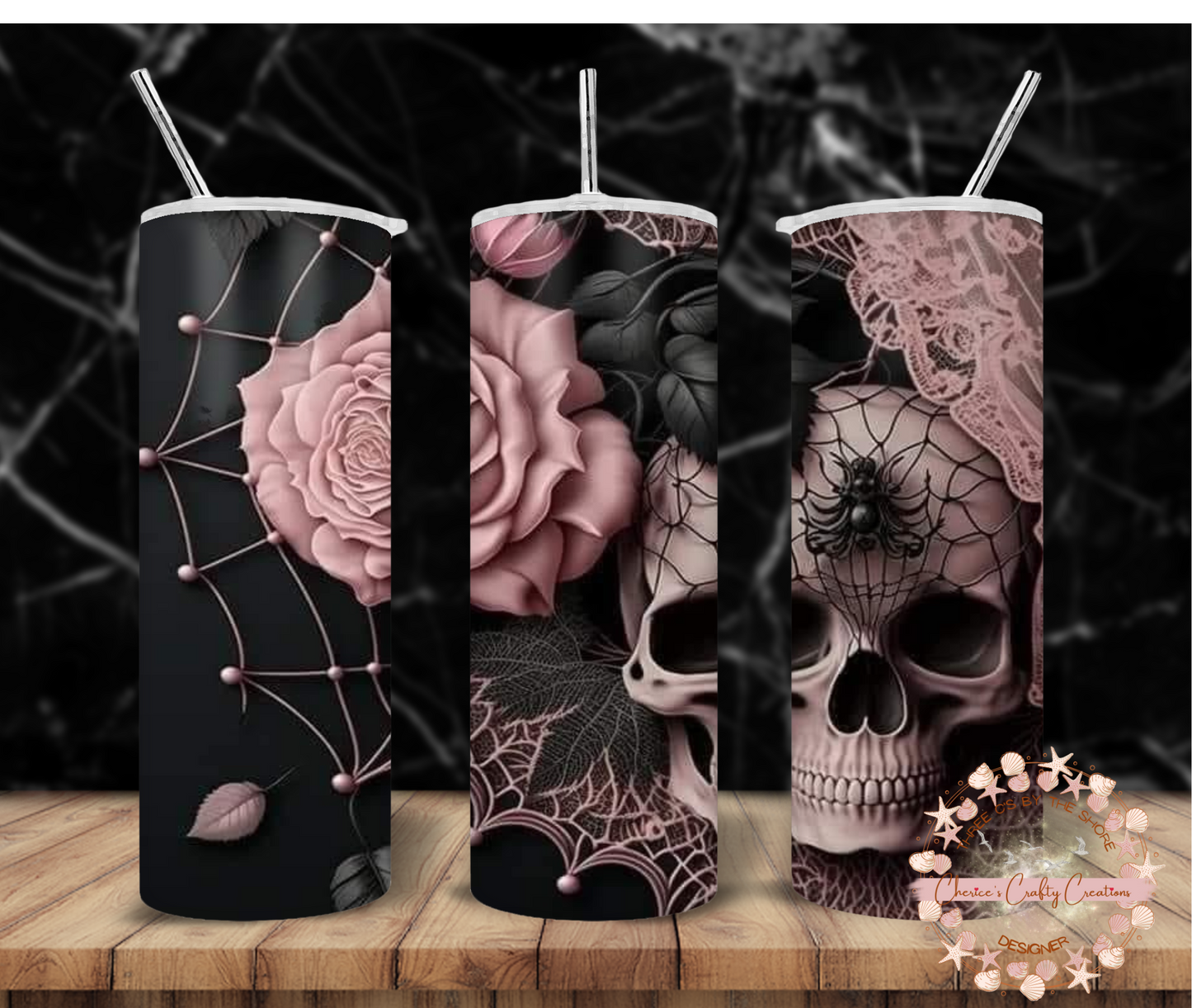 SKULL PINK GOTH